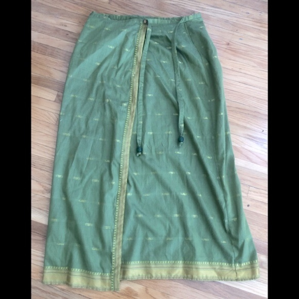 COPY - Vintage Batik wrap skirt